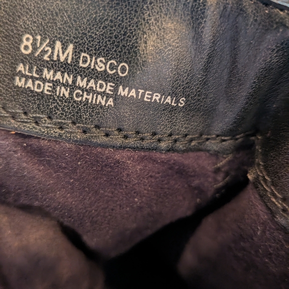 AEROSOLES Black Peep-Toe Ankle Booties - Picture 7 of 7